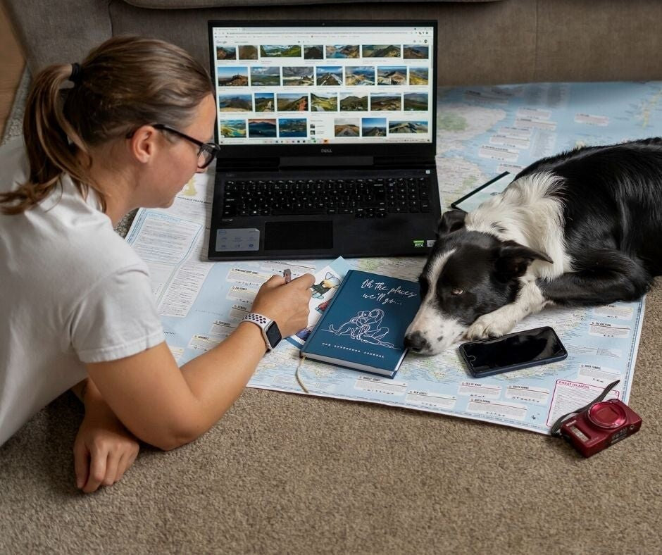 Journals The Dog Adventure Journal - Paws Enrich Plan - Dog, Puppy, Nature & Adventure Inspired Stationery