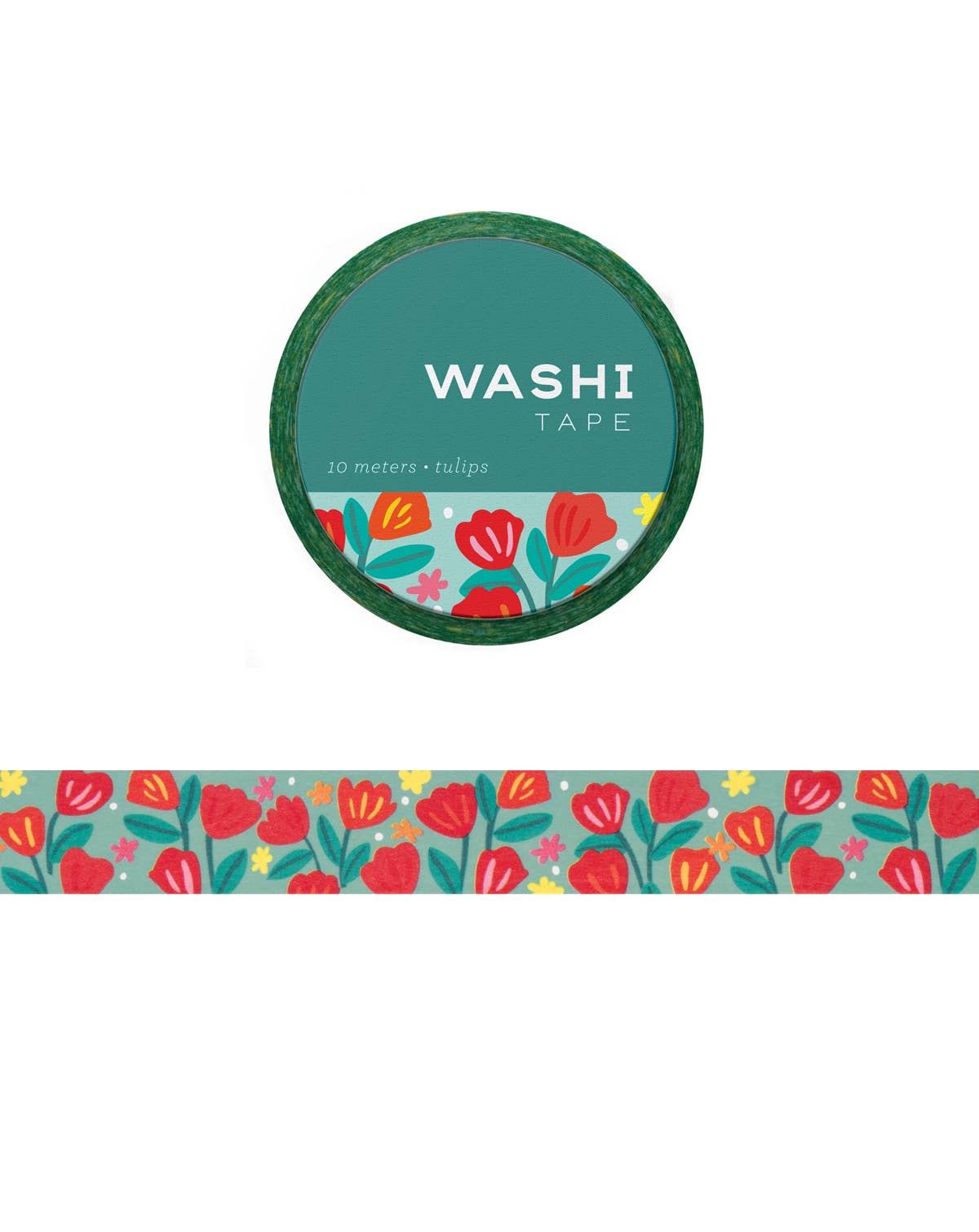 Washi Tape Tulips Washi Tape - Paws Enrich Plan - Dog, Puppy, Nature & Adventure Inspired Stationery