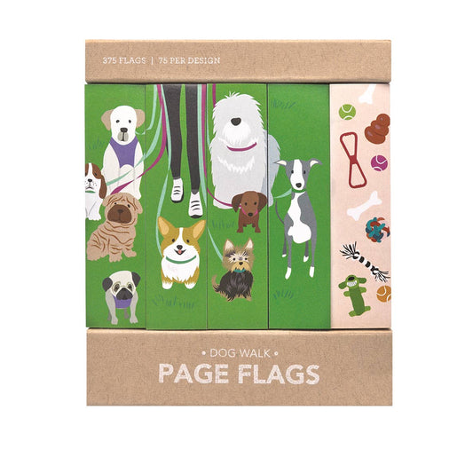 Camping Dogs Page Flags