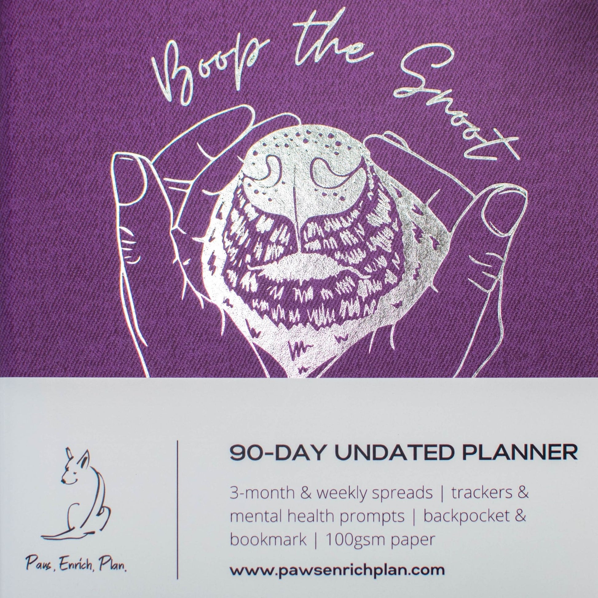 boop the snoot 90-day undated diary