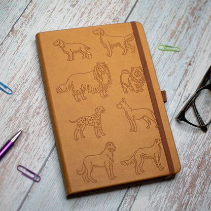 all the doggos - a5 notebook